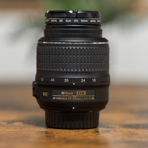 Nikon nikkor 55 - af-s, 18-55